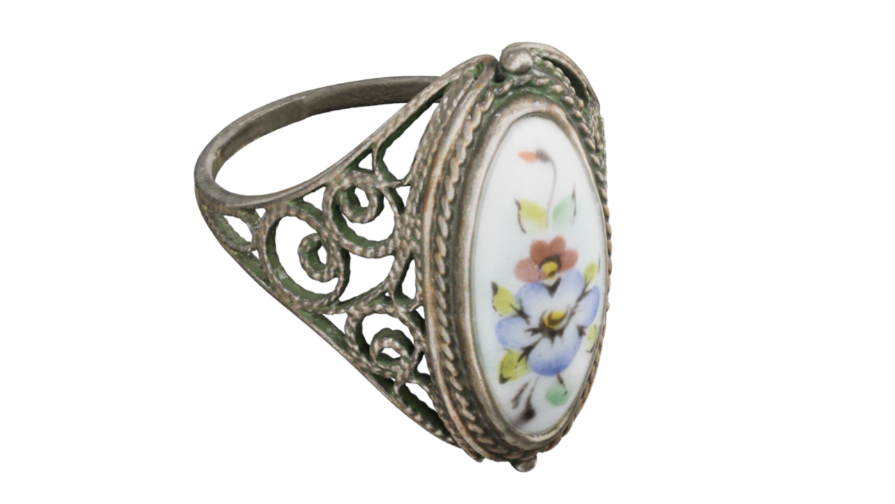 指輪のスキャンサンプル