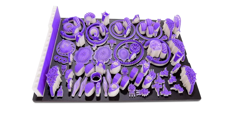 ワックスパターン一括出力